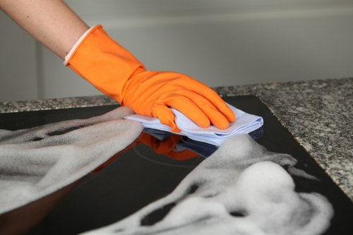 Carpet cleaning equipment and service preparation