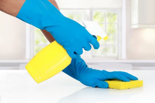 Preparing a hard floor cleaning visit in a Hammersmith apartment