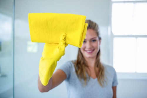 Commercial deep cleaning for an office space in Hammersmith