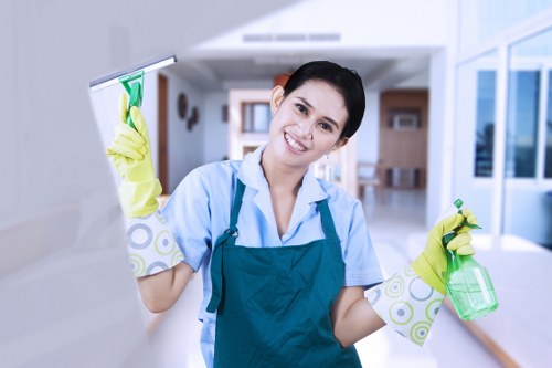 Kitchen and bathroom cleaning included in a Hammersmith move-in service